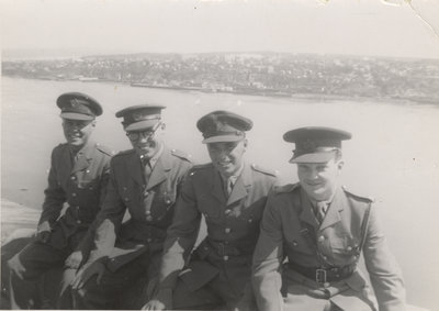 Waterloo College detachment of the Canadian Officers' Training Corps cadets in Quebec City