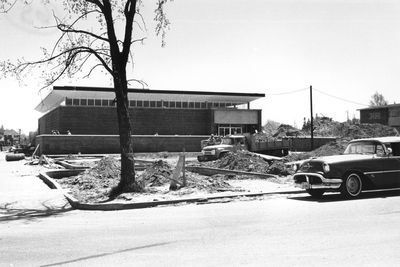 Construction of Theatre Auditorium, Waterloo Lutheran University
