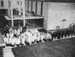 Procession at the service of dedication of the Waterloo Lutheran Seminary building