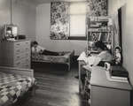 Two Waterloo College students in dormitory room