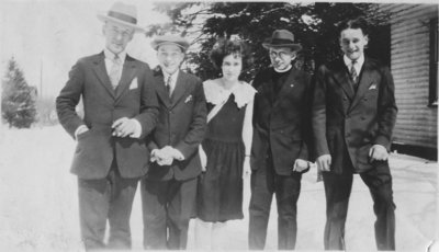 James Vorkoper and members of the Berner family