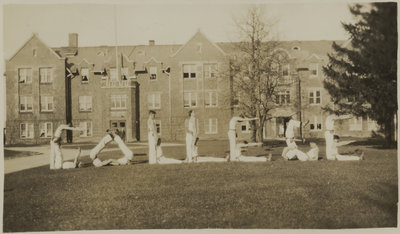 Waterloo College pyramid team