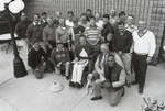 Members of the 1972 Waterloo Lutheran University football team at Homecoming 1992