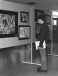 Poster sale in Concourse, Waterloo Lutheran University