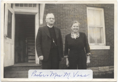 Pastor & Mrs. M. Voss