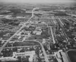 Aerial view of Waterloo Lutheran University, 1963