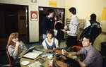 Students in Torque Room, Wilfrid Laurier University