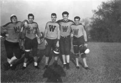 Five Waterloo College football players