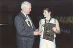 Dean Nichols at OUIAA basketball championship, 1989