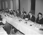Women's Auxiliary of Waterloo Lutheran University annual meeting banquet, 1963