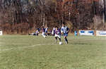 Wilfrid Laurier University men's soccer team during a game