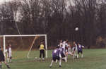 Wilfrid Laurier University men's soccer team during a game