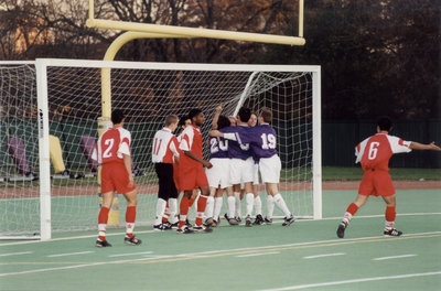 Wilfrid Laurier University men's soccer game