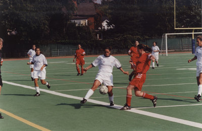 Wilfrid Laurier University women's soccer game