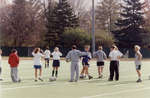 Wilfrid Laurier University women's soccer team practice