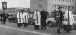 Procession at the service of dedication for the Waterloo Lutheran Seminary