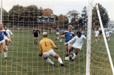 Wilfrid Laurier University men's soccer game