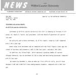 090-1981 : Enrolment up across board at Wilfrid Laurier University