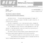 108-1981 : Jean Chretien to speak on leadership in public talk at Wilfrid Laurier University