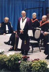 Thomas Paul d'Aquino at spring convocation 2002, Wilfrid Laurier University