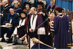 Thomas Paul d'Aquino at spring convocation 2002, Wilfrid Laurier University