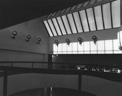 Atrium in Peters Building, Wilfrid Laurier University