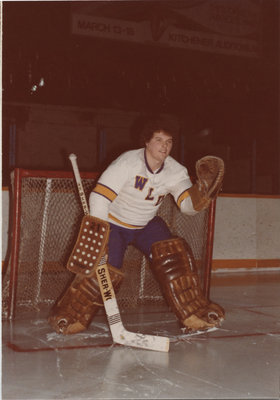 Wilfrid Laurier University hockey player