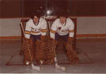 Two Wilfrid Laurier University hockey goalies