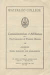 Waterloo College Commemoration of Affiliation with The University of Western Ontario, 1945