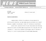 057-1984 : Recent WLU appointments