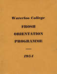 Waterloo College frosh orientation programme, 1954