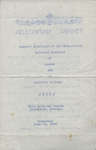 Women's Auxiliary of the Evangelical Lutheran Seminary of Canada and Waterloo College fellowship dinner program, 1954