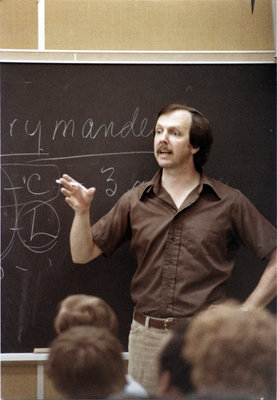 Ian McKay teaching in classroom