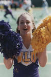 Cheerleader at 1997 Wilfrid Laurier University Homecoming game