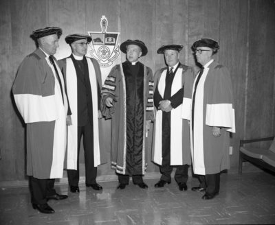 Waterloo Lutheran University spring convocation 1963