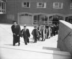 Waterloo Lutheran University spring convocation 1963 procession