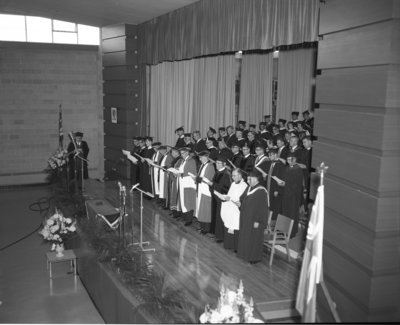 Waterloo Lutheran University spring convocation 1963