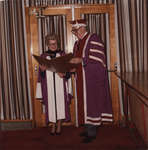 Tamara Giesbrecht and John Aird at Wilfrid Laurier University fall convocation 1981