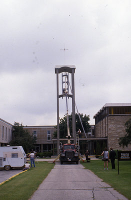 Installation of Wilfred Budd memorial bells, Waterloo Lutheran Seminary