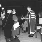 Tamara Giesbrecht at Wilfrid Laurier University fall convocation 1981