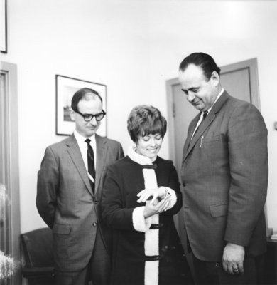 Basil Healey, Libby Westland and Frank C. Peters