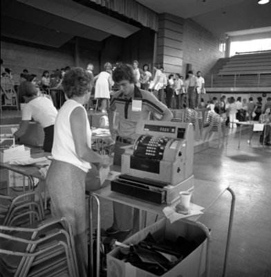 Registration at Wilfrid Laurier University, 1978