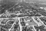 Aerial view of Wilfrid Laurier University