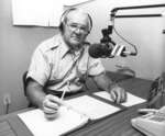 Ralph Blackmore in CKKW Radio studio