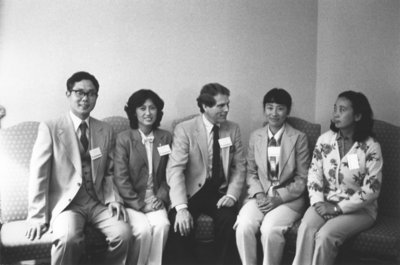 Visiting Engineers from China at the University of Waterloo, 1984