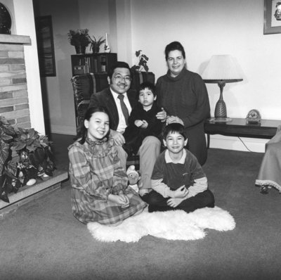 The Rev. Akiie Ninomiya and family