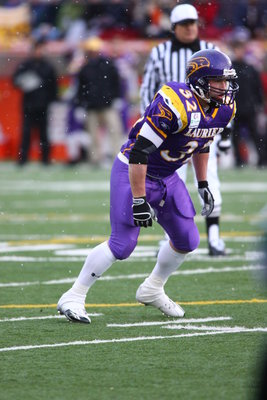 Nick Cameron during the 2005 Vanier Cup national championship game