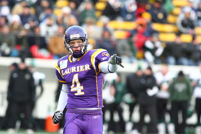 Michael Maurice during the 2005 Vanier Cup national championship game