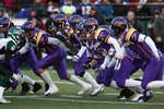 Wilfrid Laurier University football players during the 2005 Vanier Cup national championship game