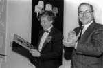 Don Smith and John Weir at 1989 Athletic Awards Banquet